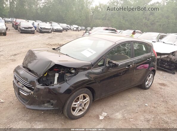 3FADP4EJ7JM109341 2018 FORD FIESTA Black Front left