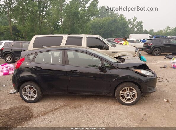 3FADP4EJ7JM109341 2018 FORD FIESTA Black Rear interior view