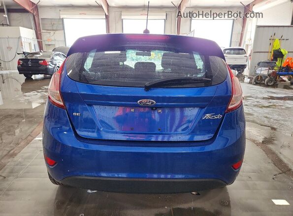3FADP4EJ7JM117231 2018 FORD FIESTA Blue Հետևի տեսք