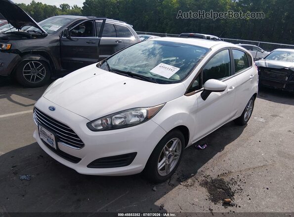 3FADP4EJ7KM115500 2019 FORD FIESTA Белый Передняя левая четверть