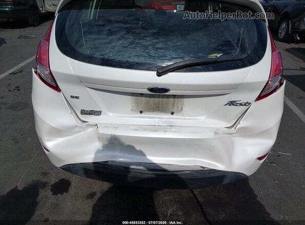 3FADP4EJ7KM115500 2019 FORD FIESTA Белый Вид спереди