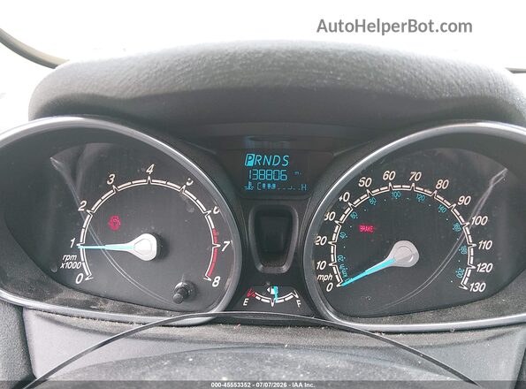 3FADP4EJ7KM115500 2019 FORD FIESTA Белый Вид задних сидений