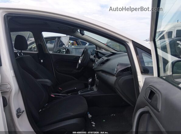 3FADP4EJ7KM115500 2019 FORD FIESTA Белый Вид салона спереди
