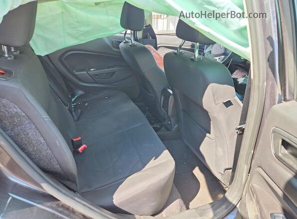 3FADP4EJ8HM153035 2017 FORD FIESTA Gray უკანა სავარძლების ხედი