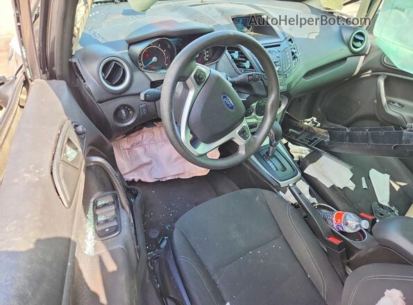 3FADP4EJ8HM153035 2017 FORD FIESTA Gray წინა პანელის ხედი
