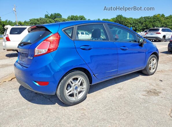 3FADP4EJ8JM128383 2018 FORD FIESTA Blue Tył prawy