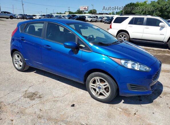 3FADP4EJ8JM128383 2018 FORD FIESTA Blue Przód prawy