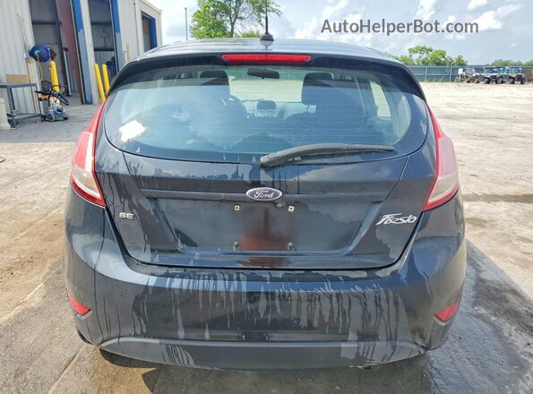 3FADP4EJ8KM102433 2019 FORD FIESTA Black Вид ззаду