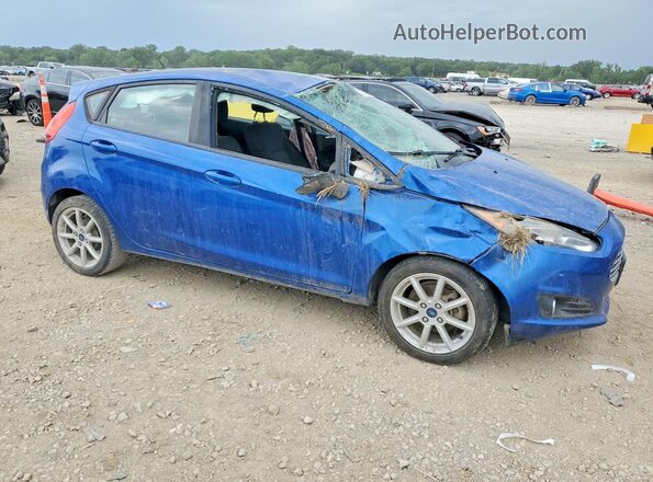 3FADP4EJ8KM120009 2019 FORD FIESTA Blue Передня права чверть