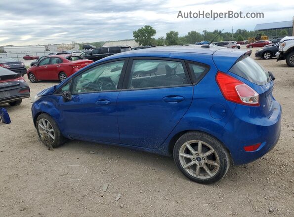 3FADP4EJ8KM120009 2019 FORD FIESTA Blue Задня ліва чверть