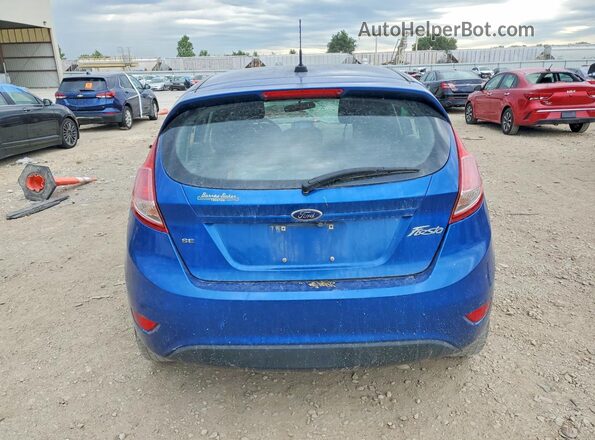 3FADP4EJ8KM120009 2019 FORD FIESTA Blue Вид ззаду