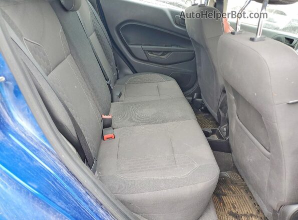 3FADP4EJ8KM120009 2019 FORD FIESTA Blue Вид задніх сидінь