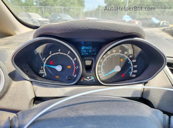 3FADP4EJ8KM129096 2019 FORD FIESTA Silver ხელსაწყოთა პანელის ხედი