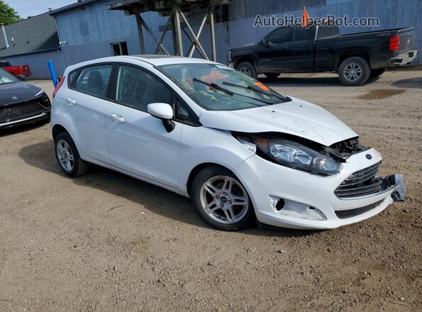 3FADP4EJ8KM146142 2019 FORD FIESTA White Przód prawy