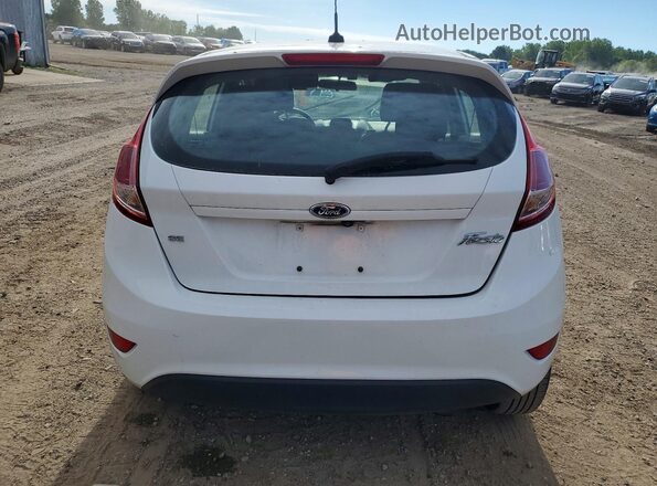 3FADP4EJ8KM146142 2019 FORD FIESTA White Widok z tyłu