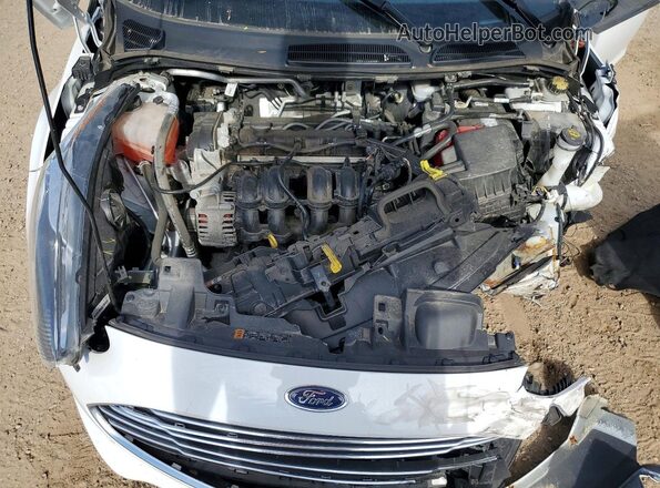 3FADP4EJ8KM146142 2019 FORD FIESTA White Widok komory silnika