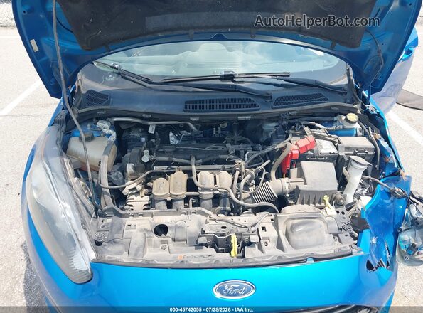 3FADP4EJ9GM119555 2016 FORD FIESTA Blue Vista trasera