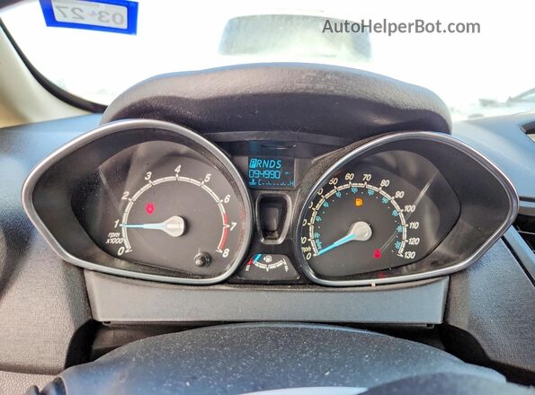 3FADP4EJ9HM132002 2017 FORD FIESTA Silver Vista del cuadro de instrumentos