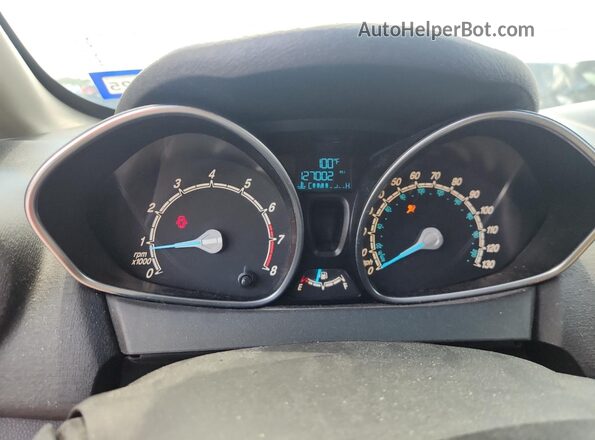 3FADP4EJ9HM146546 2017 FORD FIESTA White Vista del cuadro de instrumentos