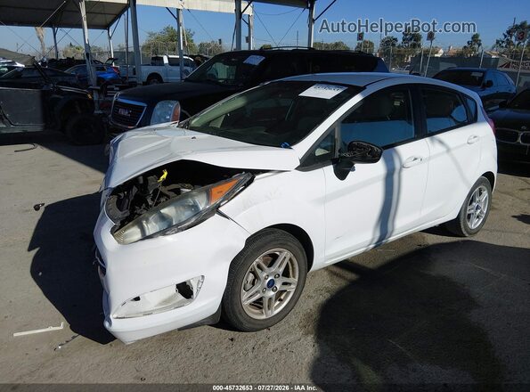 3FADP4EJ9HM153495 2017 FORD FIESTA White Vista tres cuartos delantera izquierda