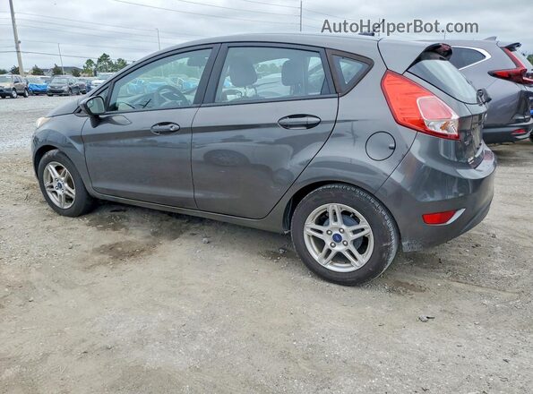 3FADP4EJ9JM103718 2018 FORD FIESTA Gray Tył lewy