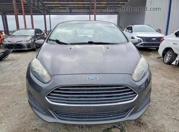 3FADP4EJ9JM103718 2018 FORD FIESTA Gray Widok z przodu