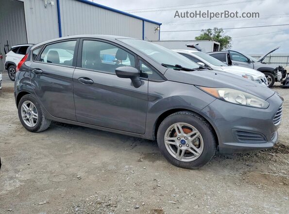 3FADP4EJ9JM103718 2018 FORD FIESTA Gray Przód prawy