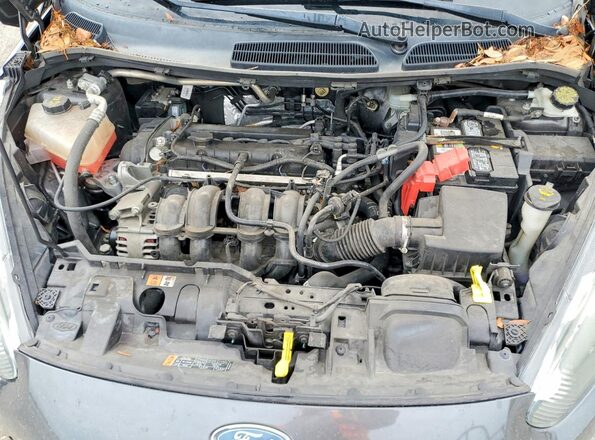 3FADP4EJ9JM103718 2018 FORD FIESTA Gray Widok wnętrza z tyłu