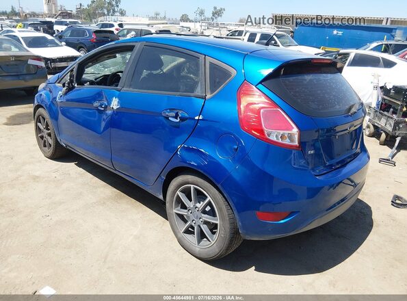 3FADP4EJ9JM104674 2018 FORD FIESTA Blue უკანა მარცხენა