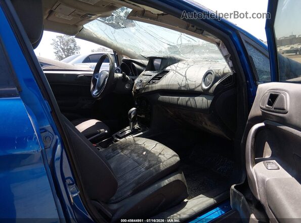 3FADP4EJ9JM104674 2018 FORD FIESTA Blue წინა სალონის ხედი