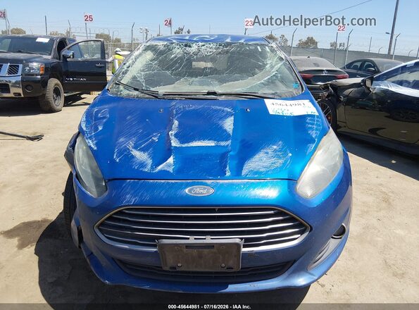 3FADP4EJ9JM104674 2018 FORD FIESTA Blue წინა პანელის ხედი