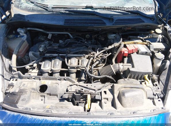 3FADP4EJ9JM104674 2018 FORD FIESTA Blue უკანა ხედი