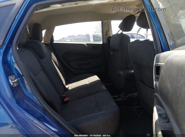 3FADP4EJ9JM104674 2018 FORD FIESTA Blue VIN კოდის სტიკერის ხედი