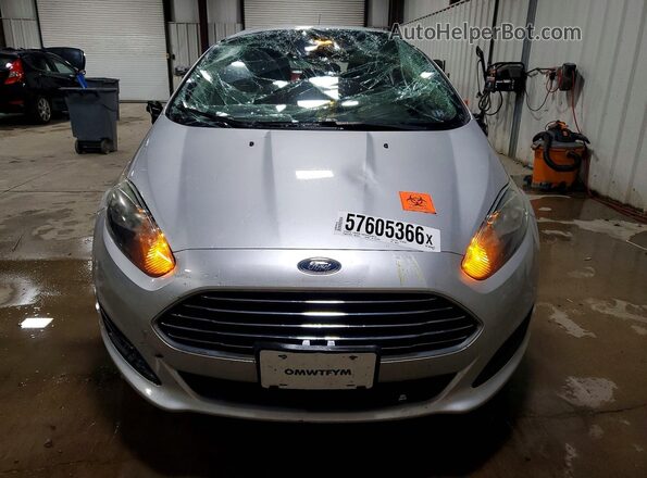 3FADP4EJ9JM144916 2018 FORD FIESTA Silver წინა ხედი