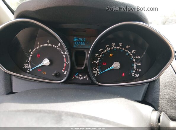 3FADP4EJ9KM113618 2019 FORD FIESTA Белый Вид задних сидений