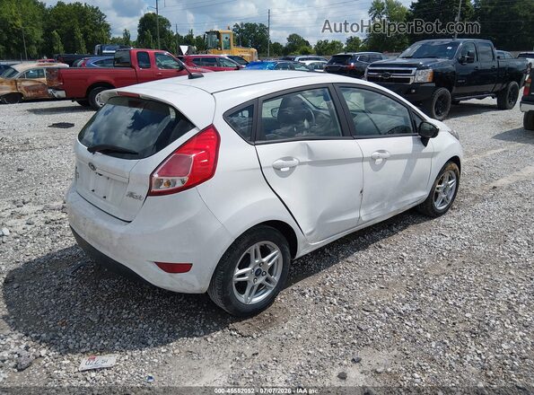 3FADP4EJ9KM113618 2019 FORD FIESTA Белый Задняя правая четверть