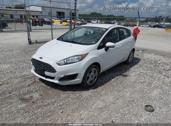 3FADP4EJ9KM113618 2019 FORD FIESTA Белый Передняя левая четверть