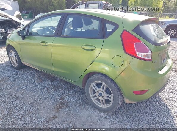 3FADP4EJ9KM117491 2019 FORD FIESTA Green Trasero izquierdo