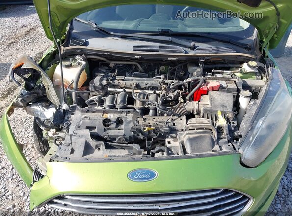 3FADP4EJ9KM117491 2019 FORD FIESTA Green Vista trasera
