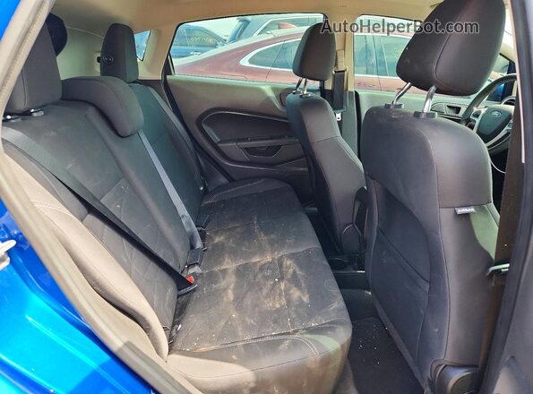 3FADP4EJ9KM144612 2019 FORD FIESTA Blue Instrument cluster view
