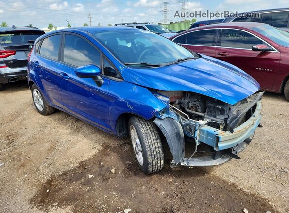 3FADP4EJ9KM144612 2019 FORD FIESTA Blue Front right