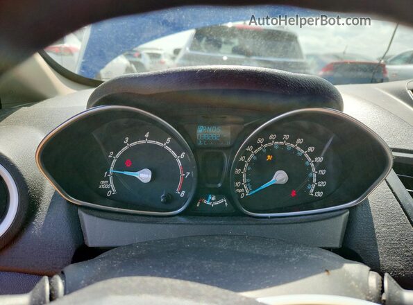 3FADP4EJ9KM144612 2019 FORD FIESTA Blue Dashboard view