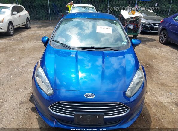 3FADP4EJ9KM151561 2019 FORD FIESTA Blue Սարքավորումների վահանակի տեսք