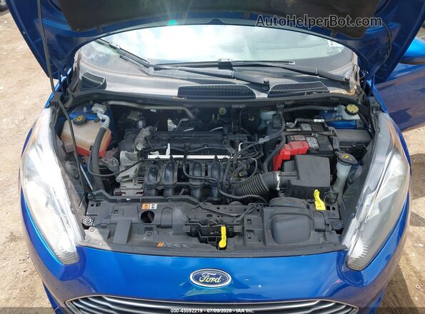 3FADP4EJ9KM151561 2019 FORD FIESTA Blue Հետևի տեսք