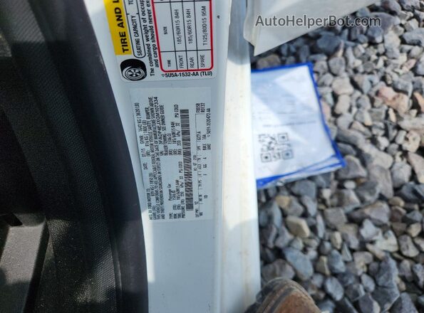 3FADP4EJXGM107334 2016 FORD FIESTA White Widok naklejki z numerem VIN