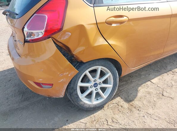 3FADP4EJXGM163399 2016 FORD FIESTA Orange წინა ხედი