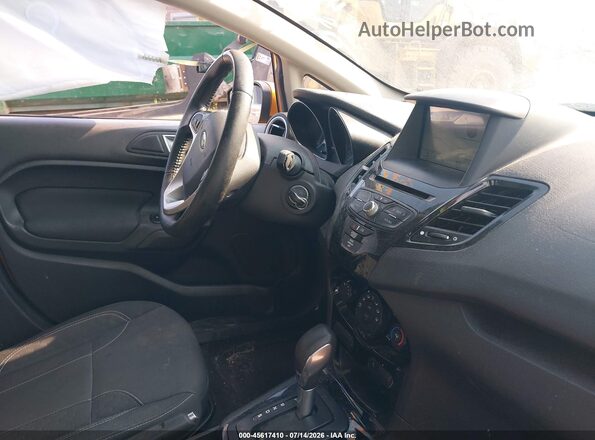 3FADP4EJXGM163399 2016 FORD FIESTA Orange წინა სალონის ხედი