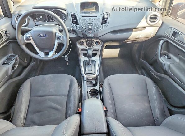 3FADP4EJXHM171228 2017 FORD FIESTA Black Առջևի վահանակի տեսք