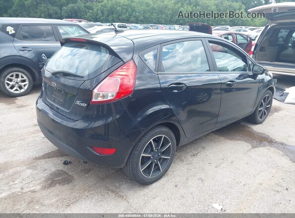 3FADP4EJXJM109821 2018 FORD FIESTA Black Задня права чверть