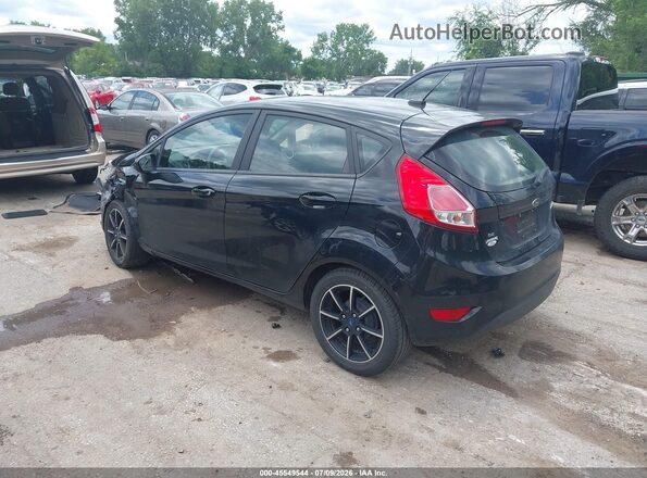 3FADP4EJXJM109821 2018 FORD FIESTA Black Задня ліва чверть